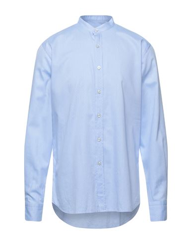 Dickson Man Shirt Sky Blue Size 15 Cotton