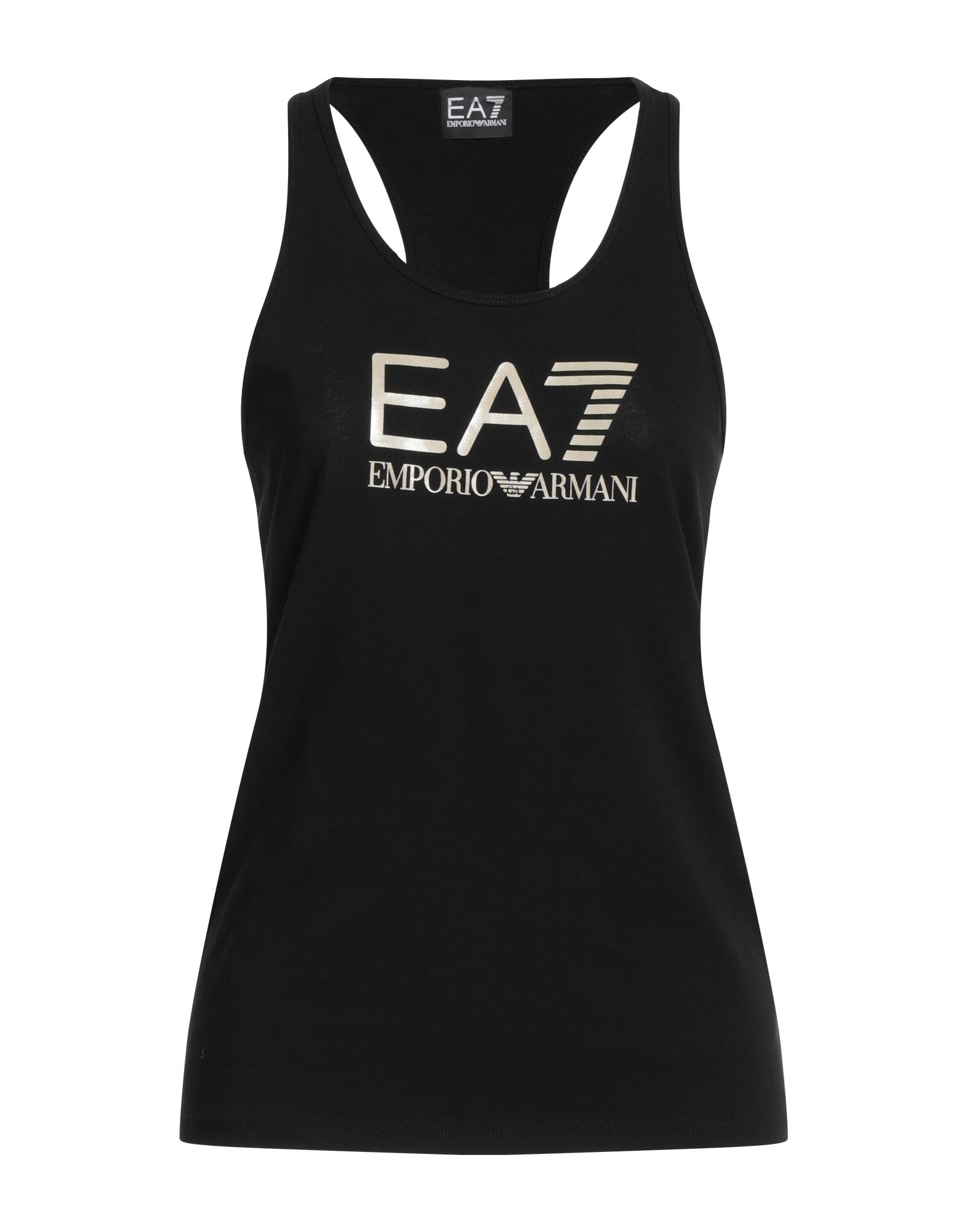 Ea7 Tank Tops In Black