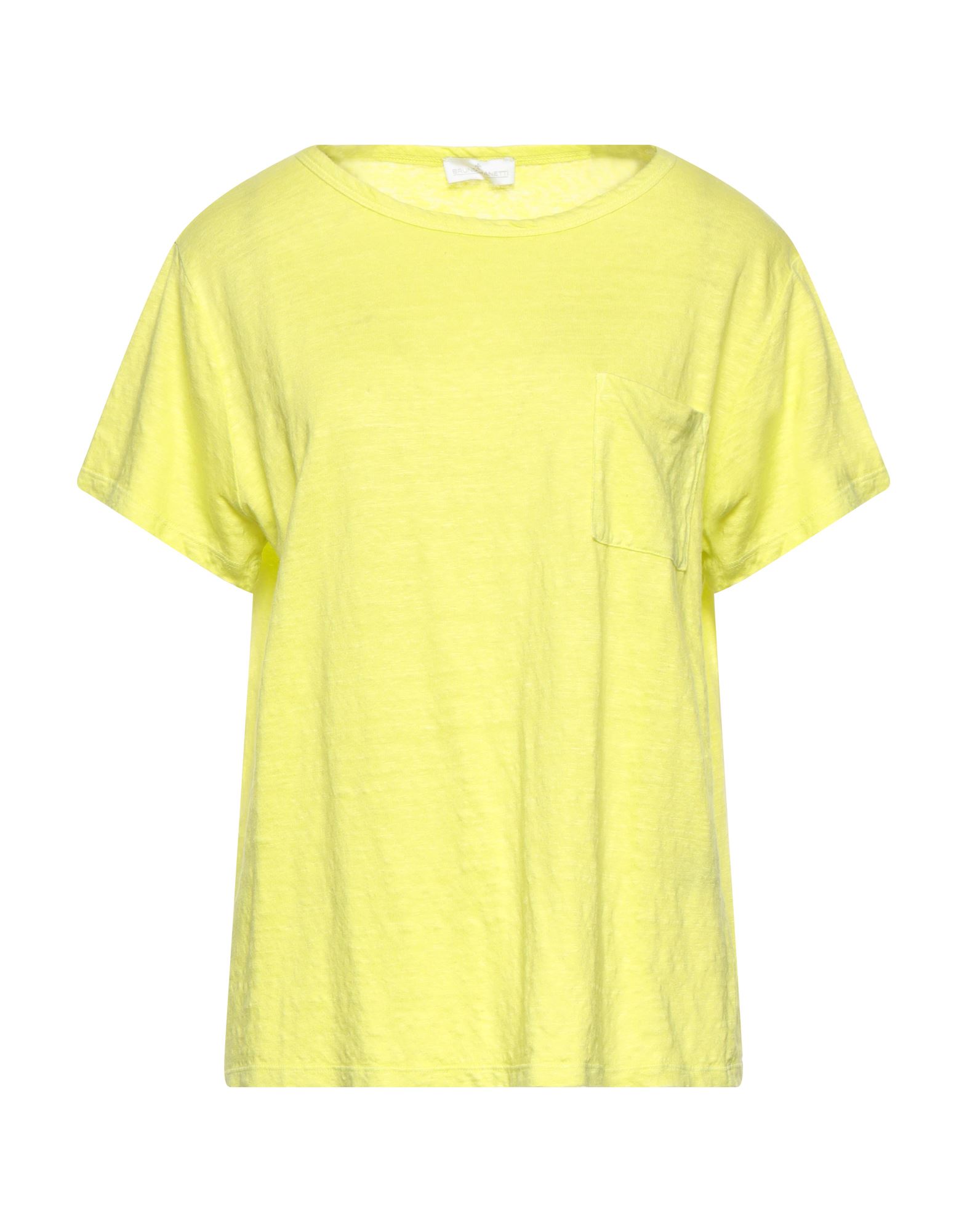 Bruno Manetti T-shirts In Yellow