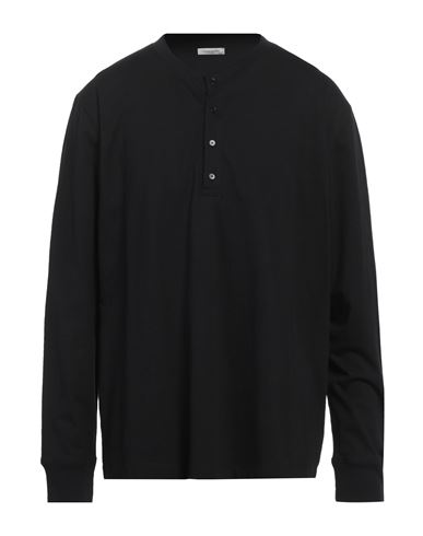 Paolo Pecora Man T-shirt Black Size M Cotton In Black