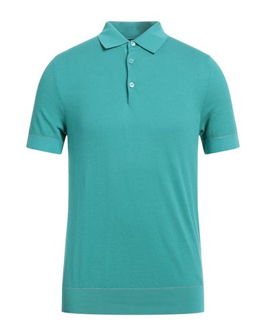 Brioni Man Sweater Green Size 44 Cotton