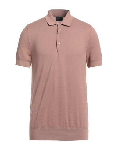 Brioni Man Sweater Blush Size 44 Cotton In Pink
