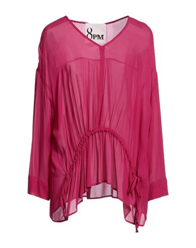 8pm Woman Blouse Fuchsia Size S Viscose In Pink