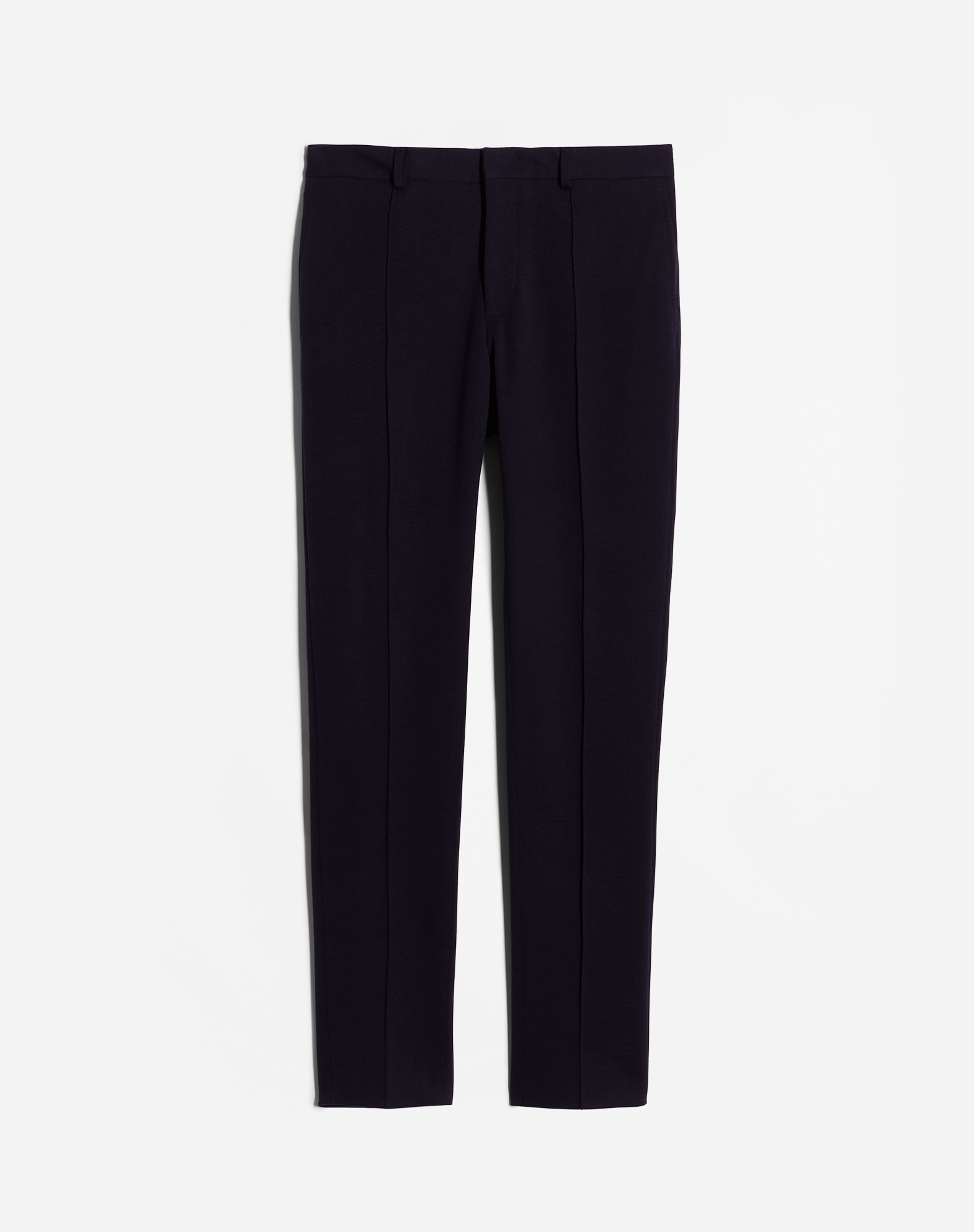 Dunhill Wool Jersey Blend Travel Trousers In Blue