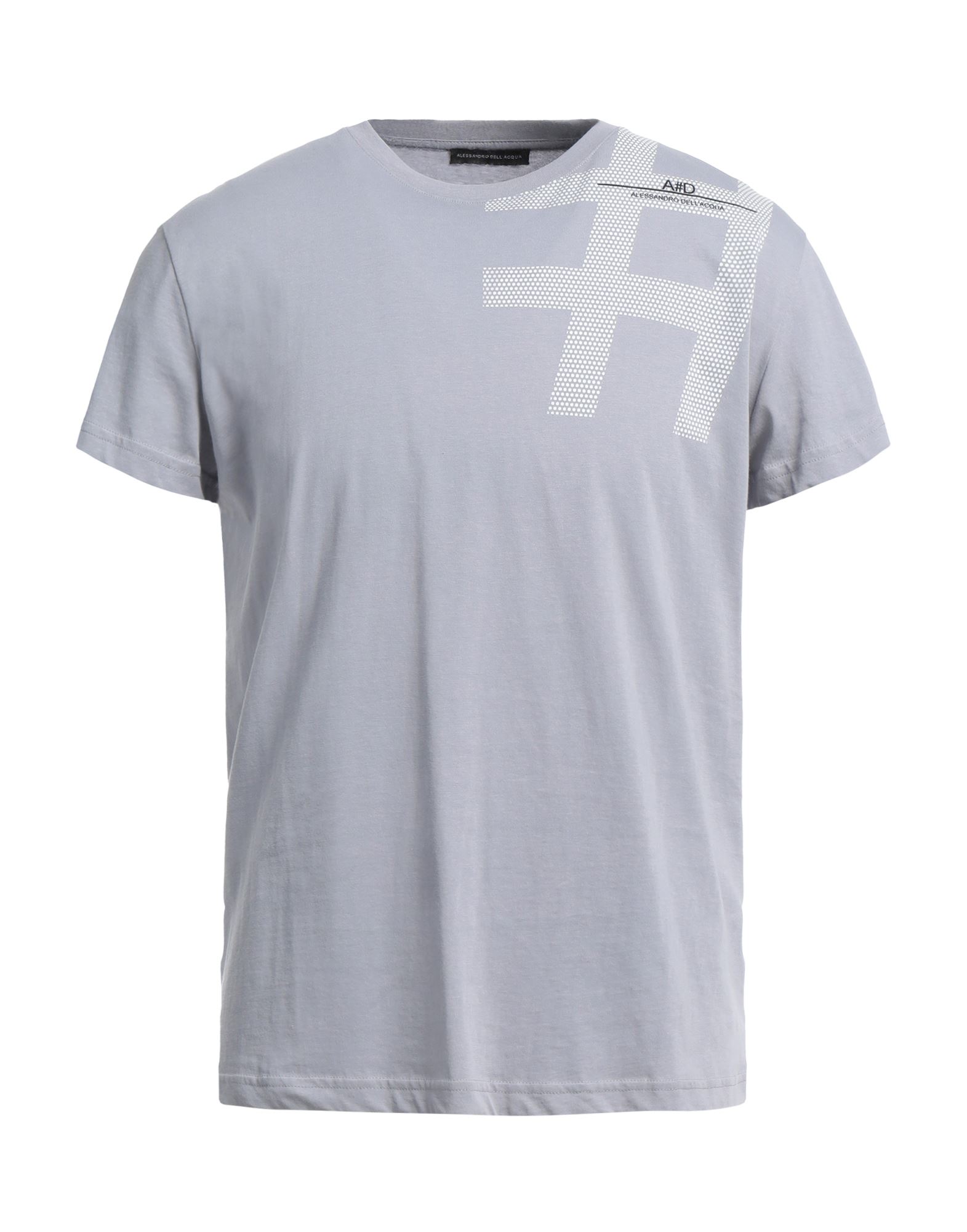 Alessandro Dell'acqua T-shirts In Grey
