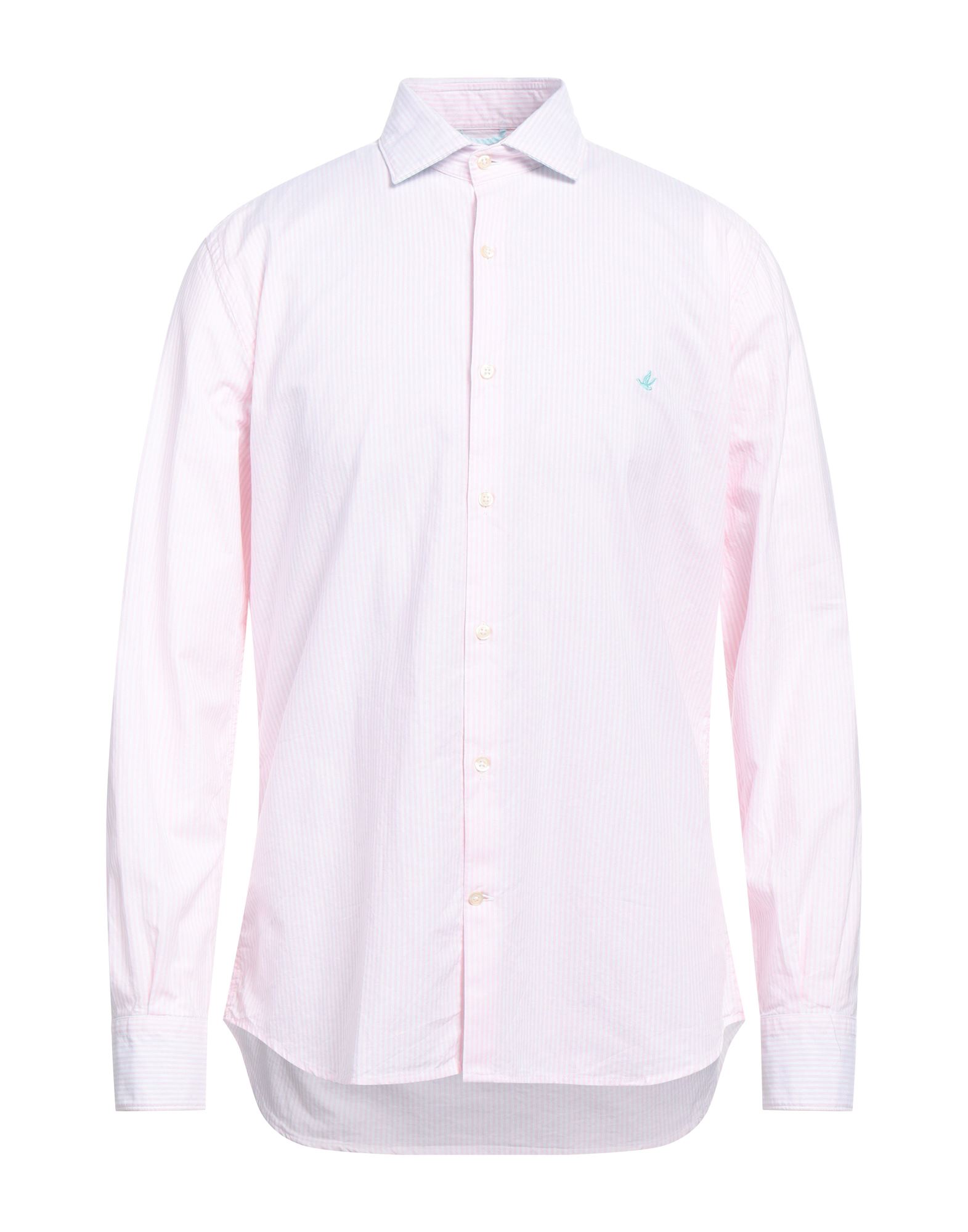 Shop Brooksfield Man Shirt Pink Size 15 ¾ Cotton