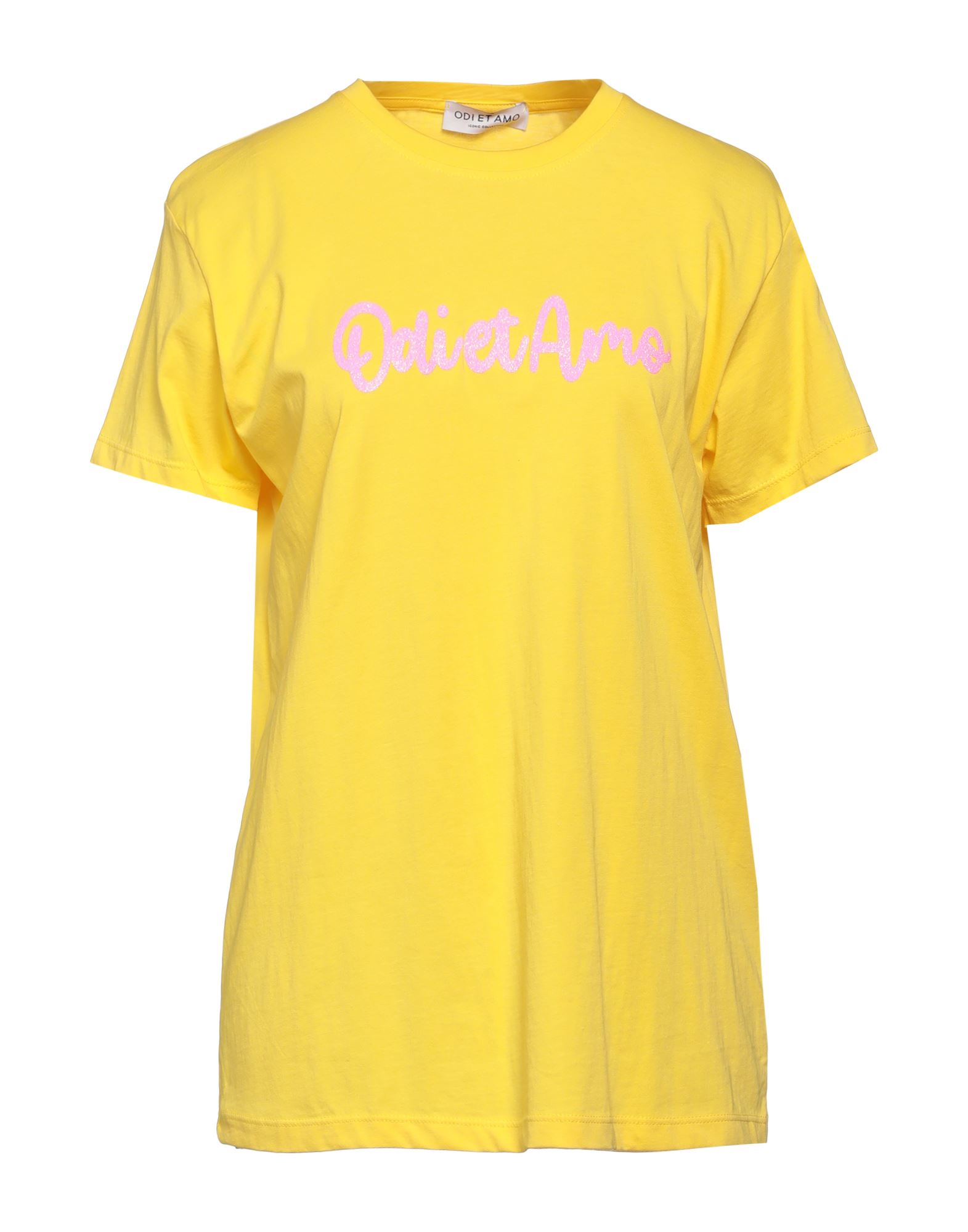 Odi Et Amo T-shirts In Yellow