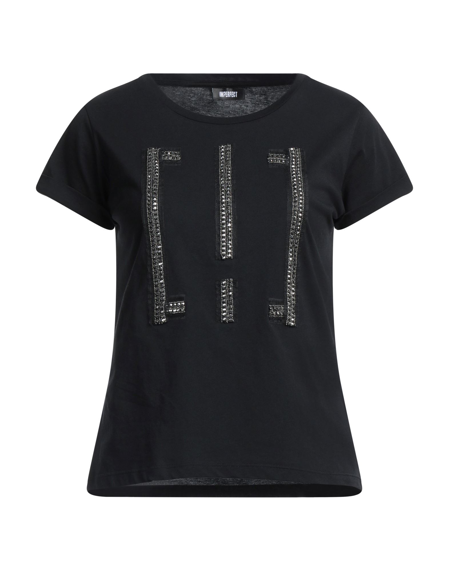 !m?erfect Woman T-shirt Black Size Xs Cotton
