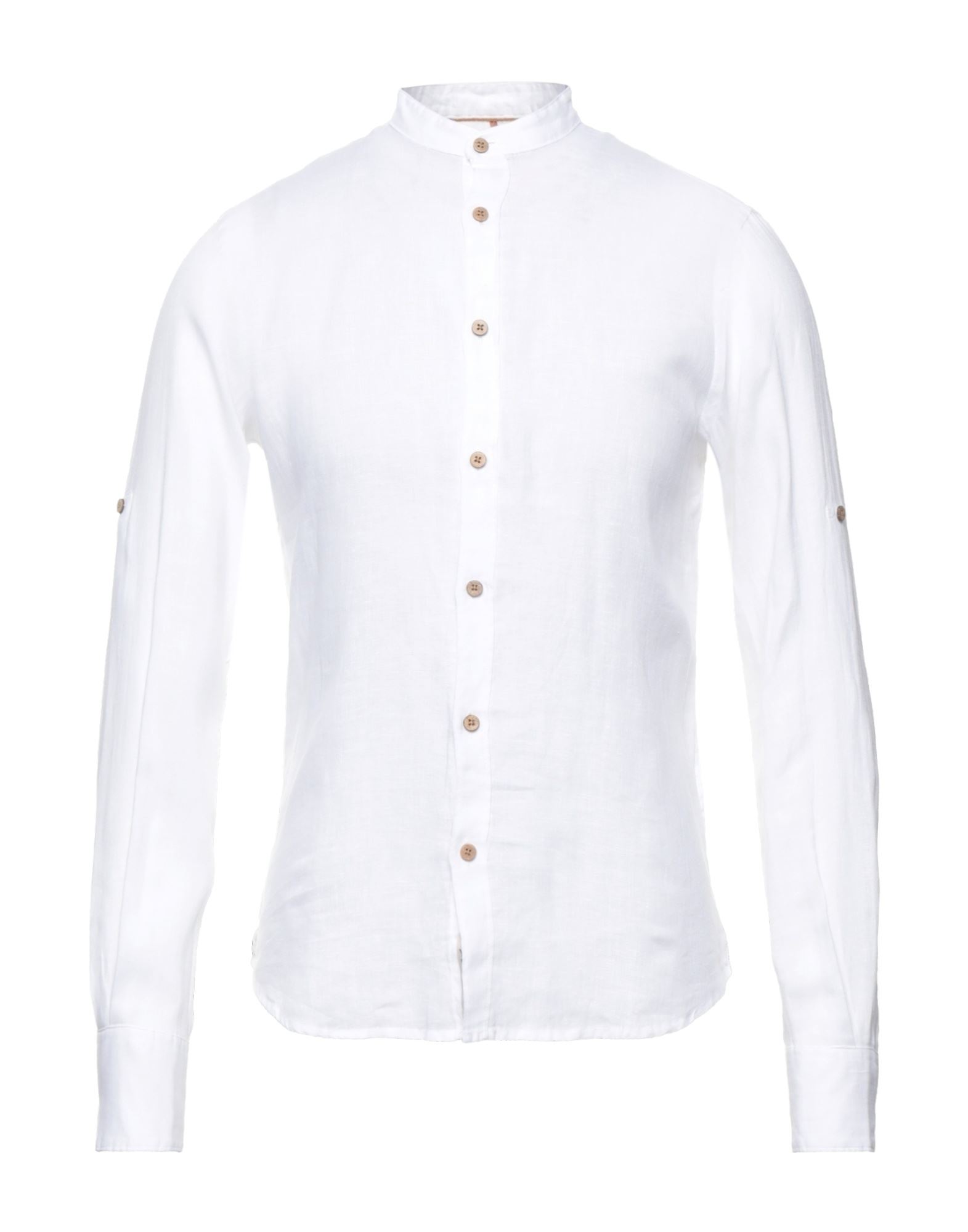 Yes Zee By Essenza Shirts In White