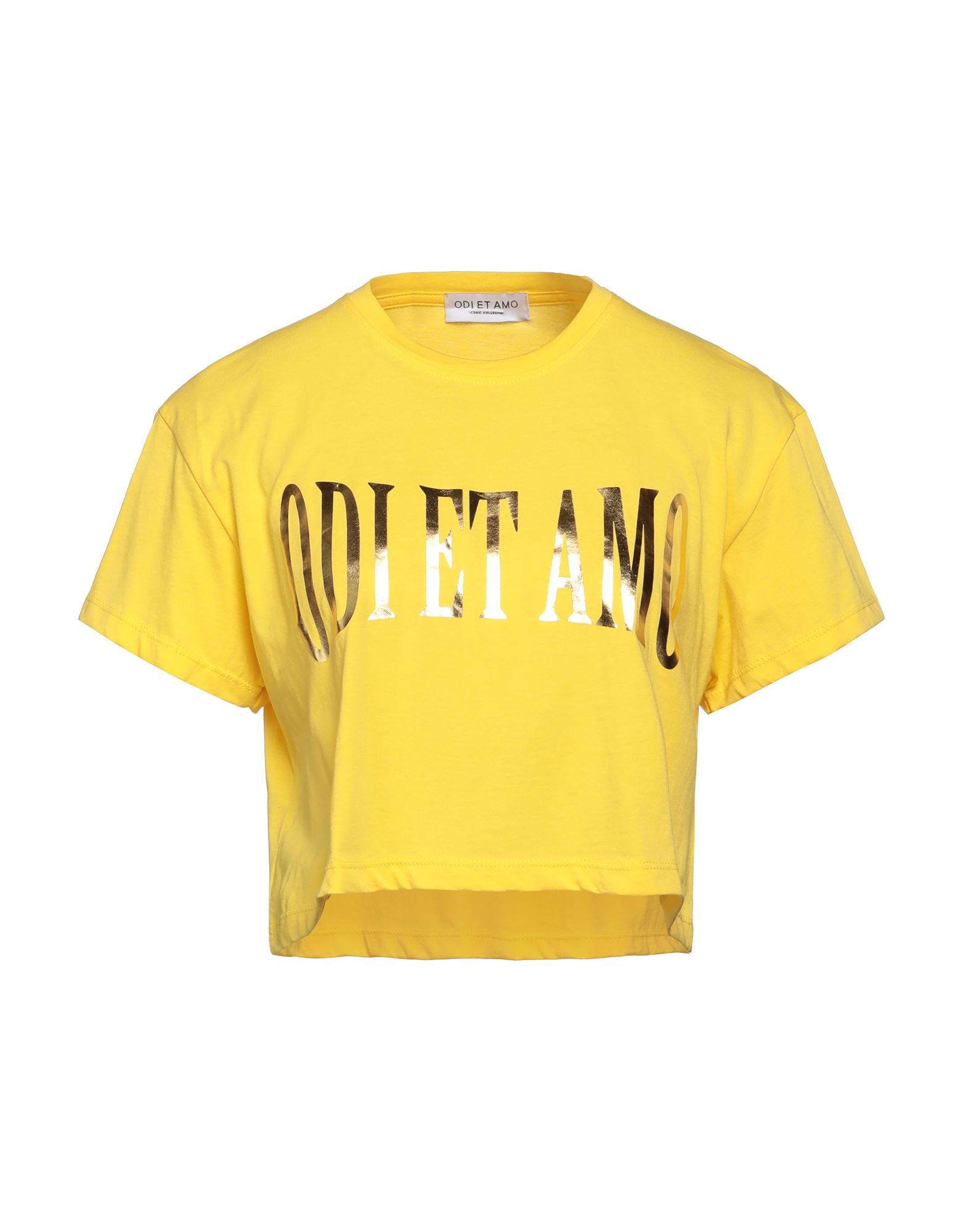 Odi Et Amo T-shirts In Yellow