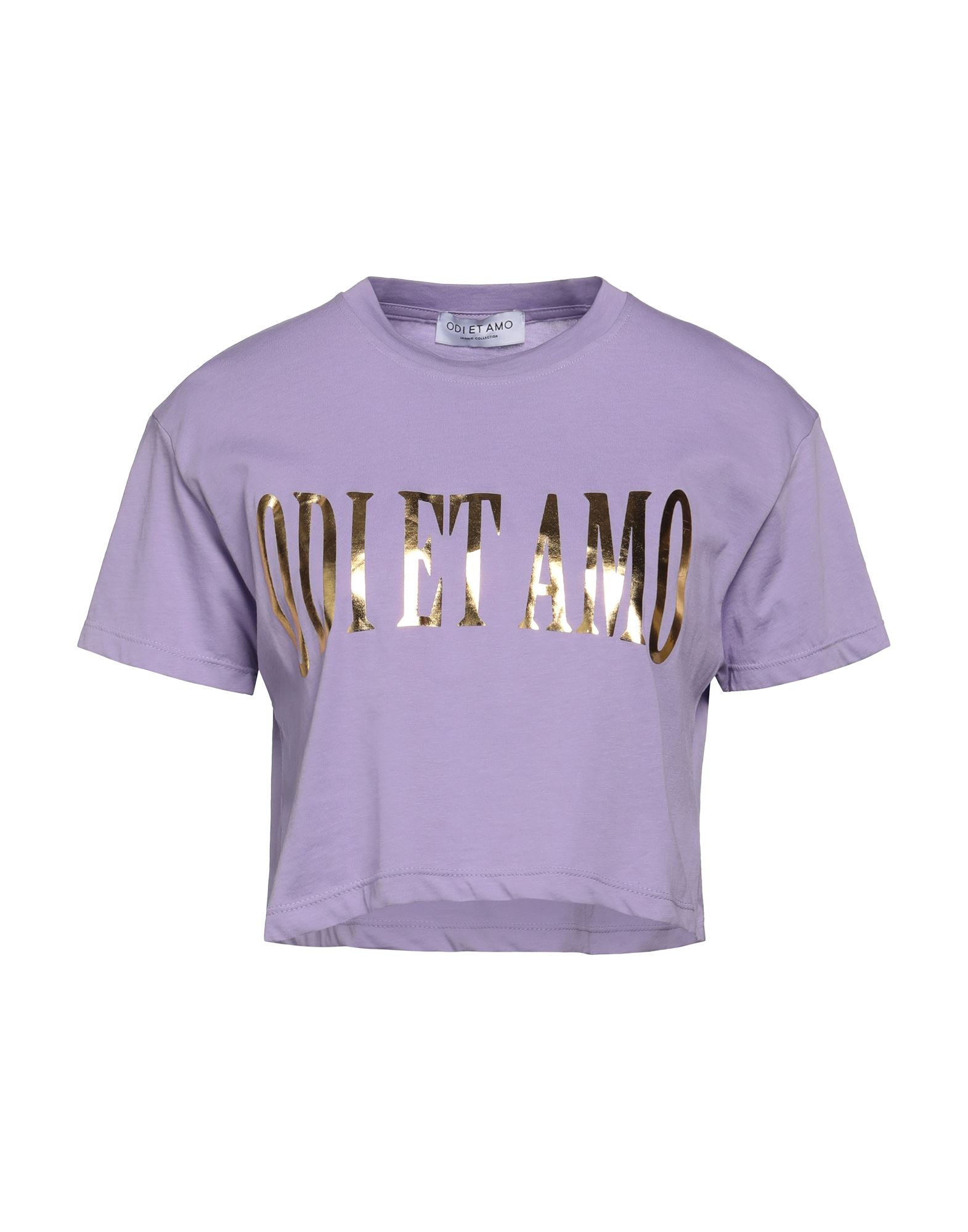 Odi Et Amo T-shirts In Purple