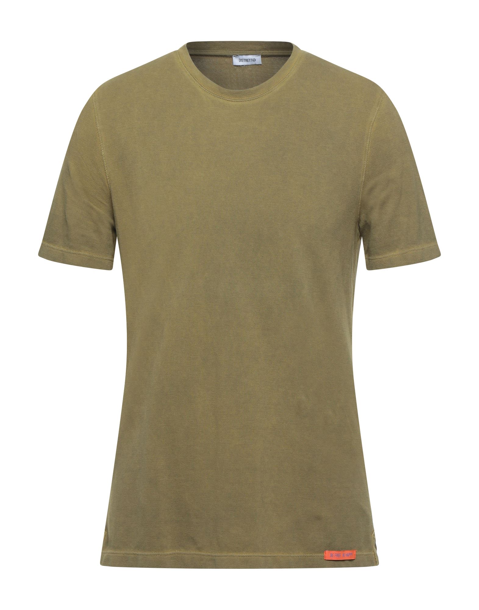 Distretto 12 T-shirts In Military Green
