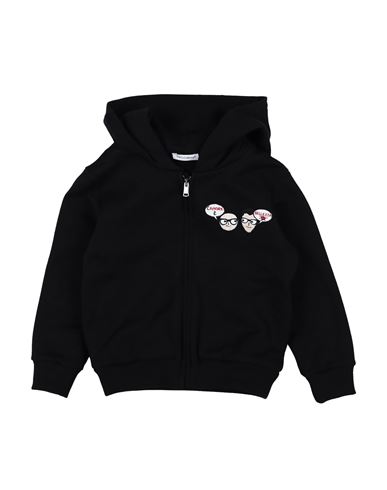 Dolce & Gabbana Babies'  Toddler Boy Sweatshirt Black Size 7 Cotton