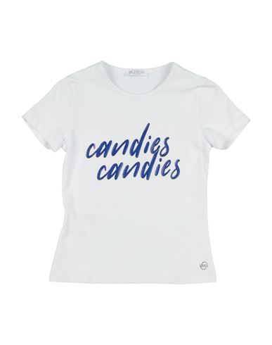 Byblos Babies'  Toddler Girl T-shirt White Size 3 Cotton, Elastane