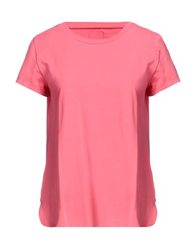 Rose A Pois Rosé A Pois Woman T-shirt Coral Size 10 Cotton, Elastane In Red