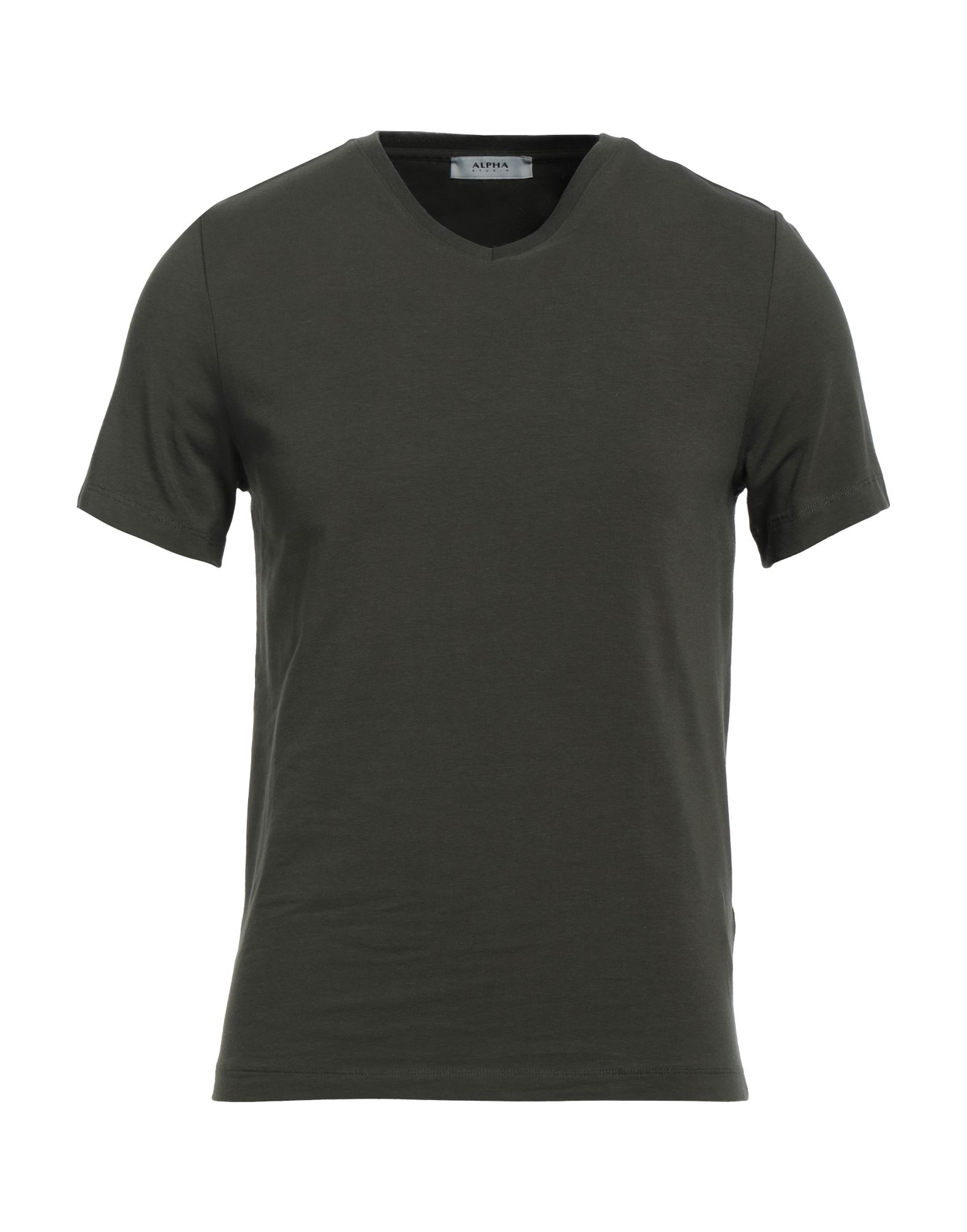 Alpha Studio T-shirts In Green