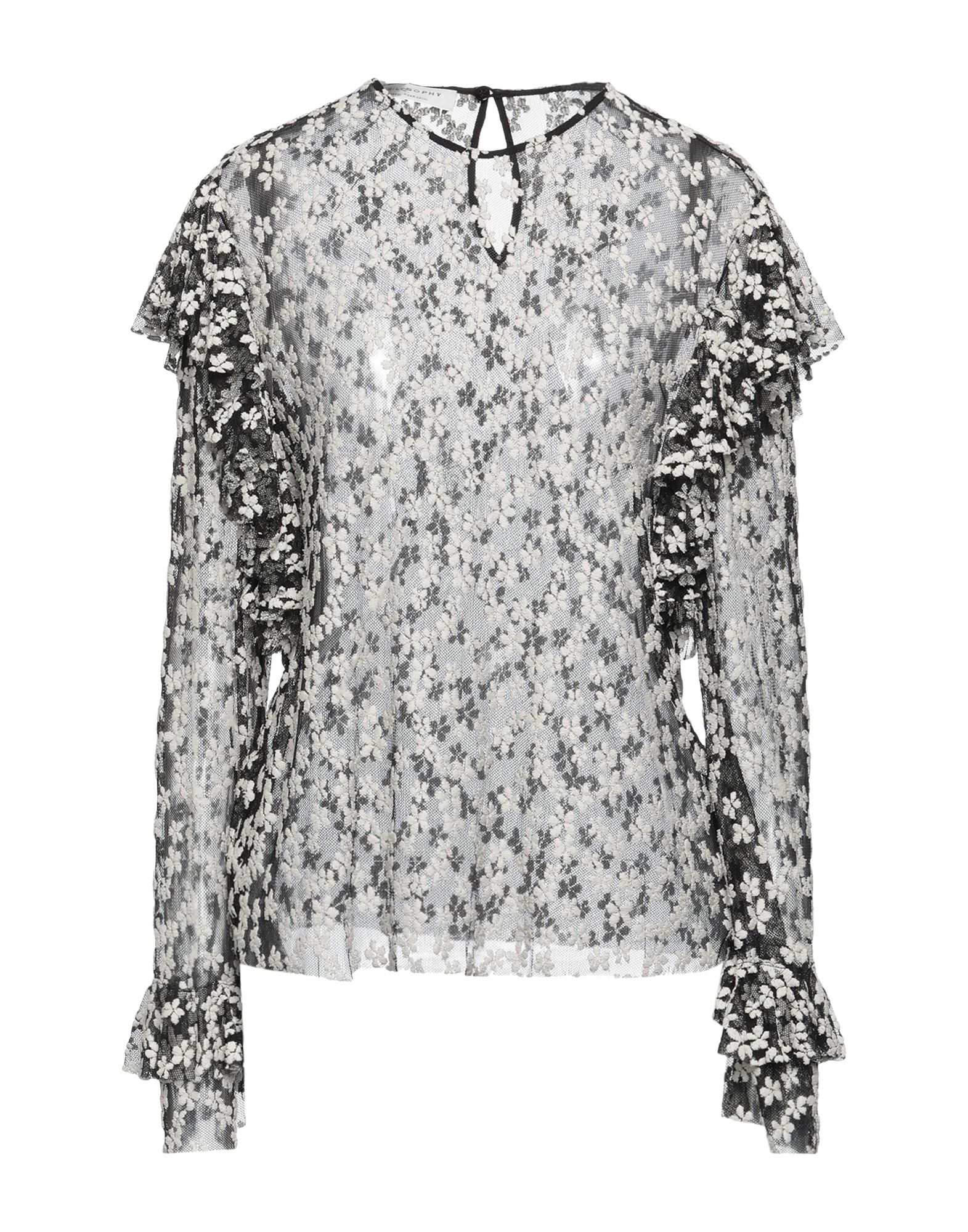 Philosophy Di Lorenzo Serafini Blouses In Black