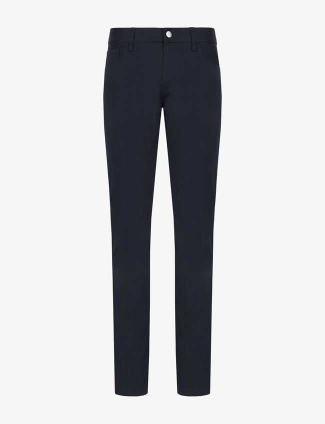 Armani Exchange Jeans Slim Fit Blu Navy Cotone, Elastan