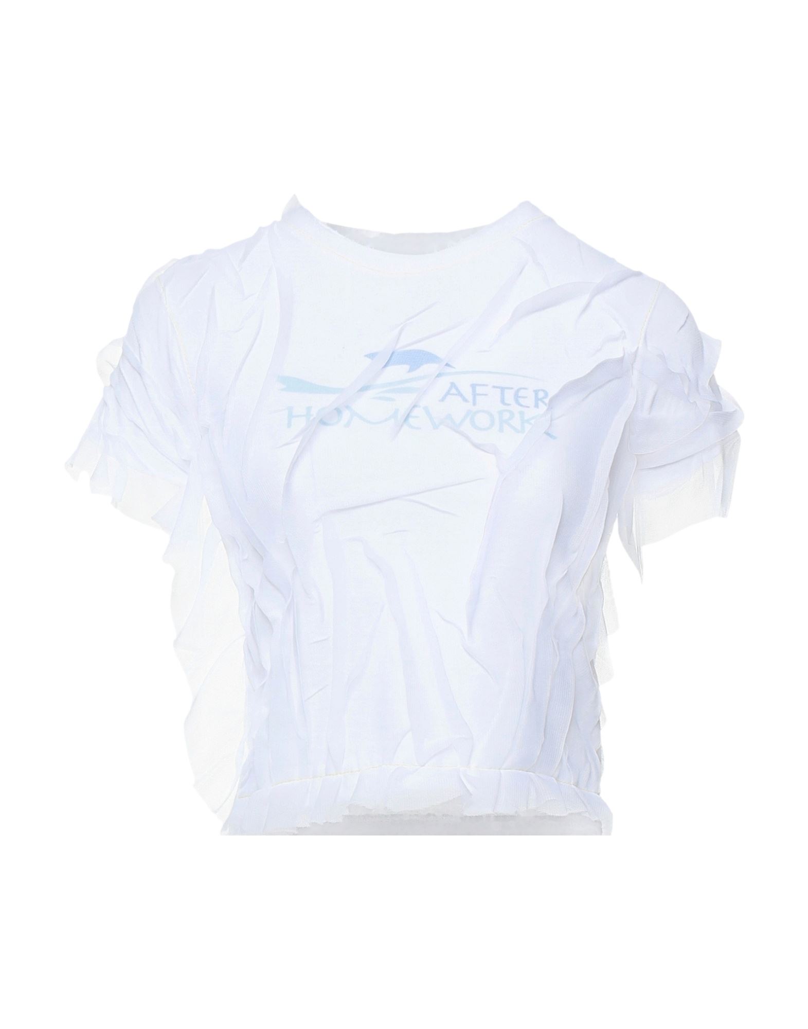 Afterhomework T-shirts In White