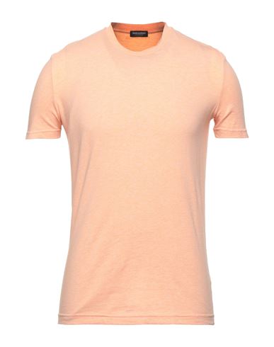 Dsquared2 Man Undershirt Salmon Pink Size Xs Cotton, Elastane