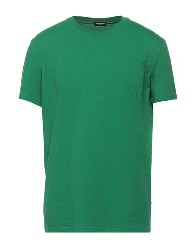 Dsquared2 Man Undershirt Green Size Xl Cotton, Elastane