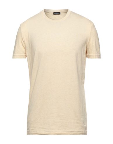 Dsquared2 Man Undershirt Beige Size Xs Cotton, Elastane