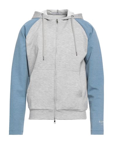 At.p.co At. P.co Man Sweatshirt Grey Size M Polyester, Viscose, Elastane
