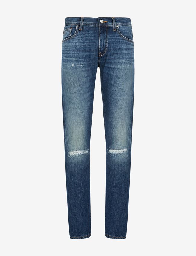 Armani Exchange Jeans Slim Fit Blu Cotone