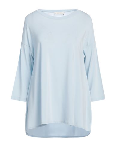 Le Tricot Perugia Woman T-shirt Sky Blue Size L Viscose, Elastane