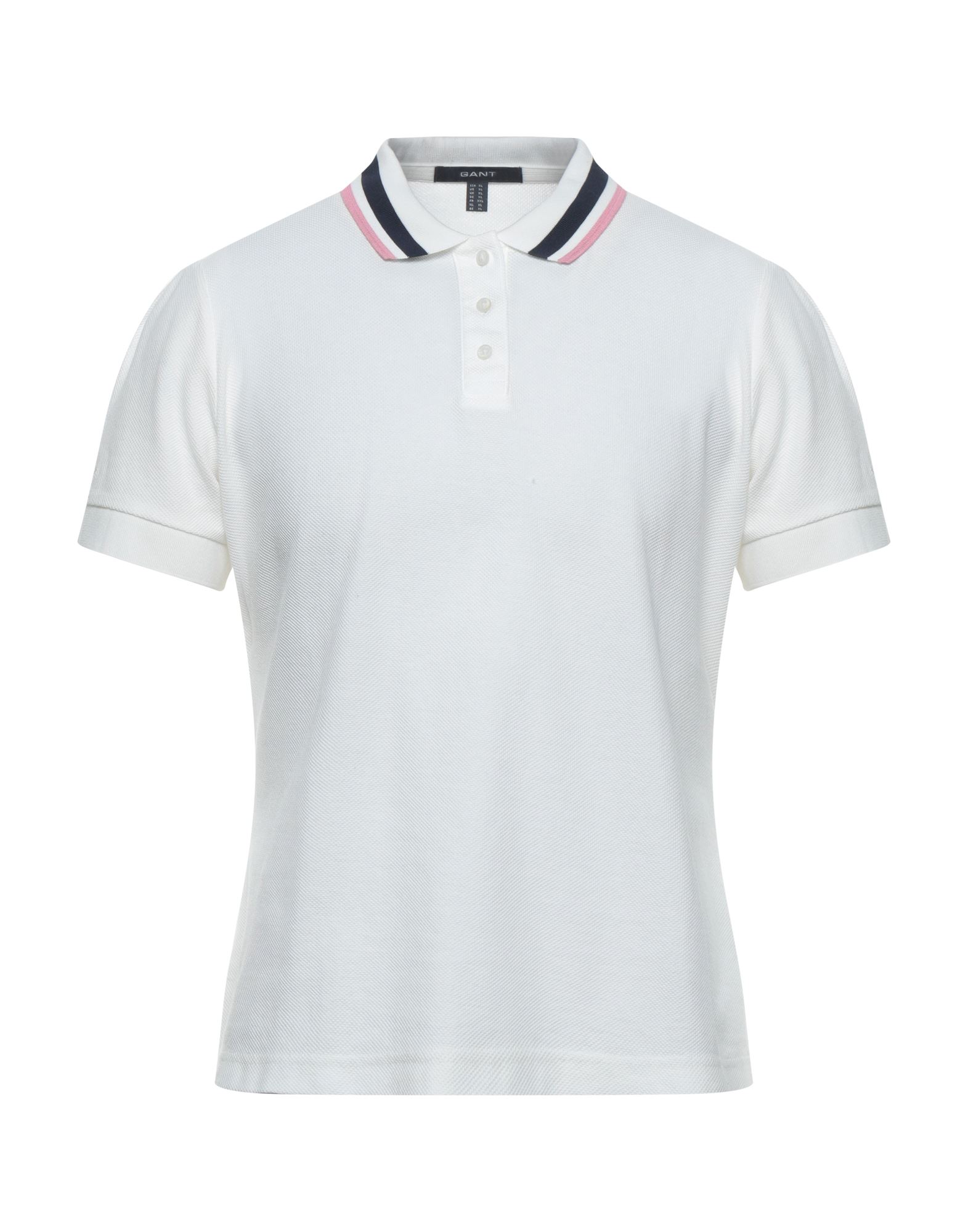 gant polo white