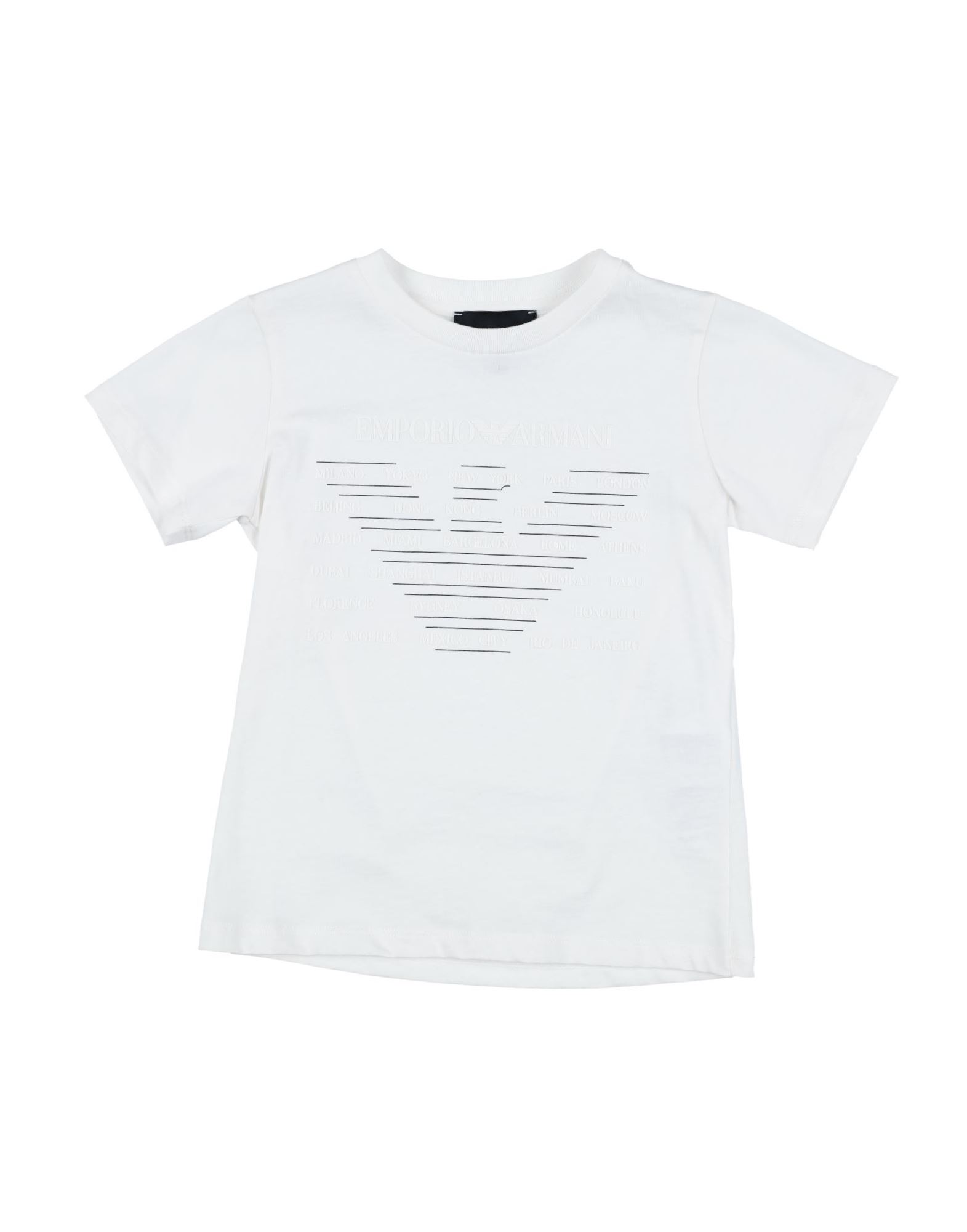Emporio Armani T-shirts In White