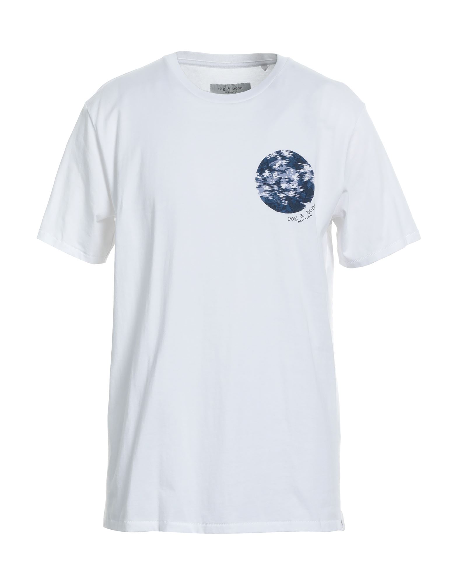 Rag & Bone Man T-shirt White Size L Organic Cotton