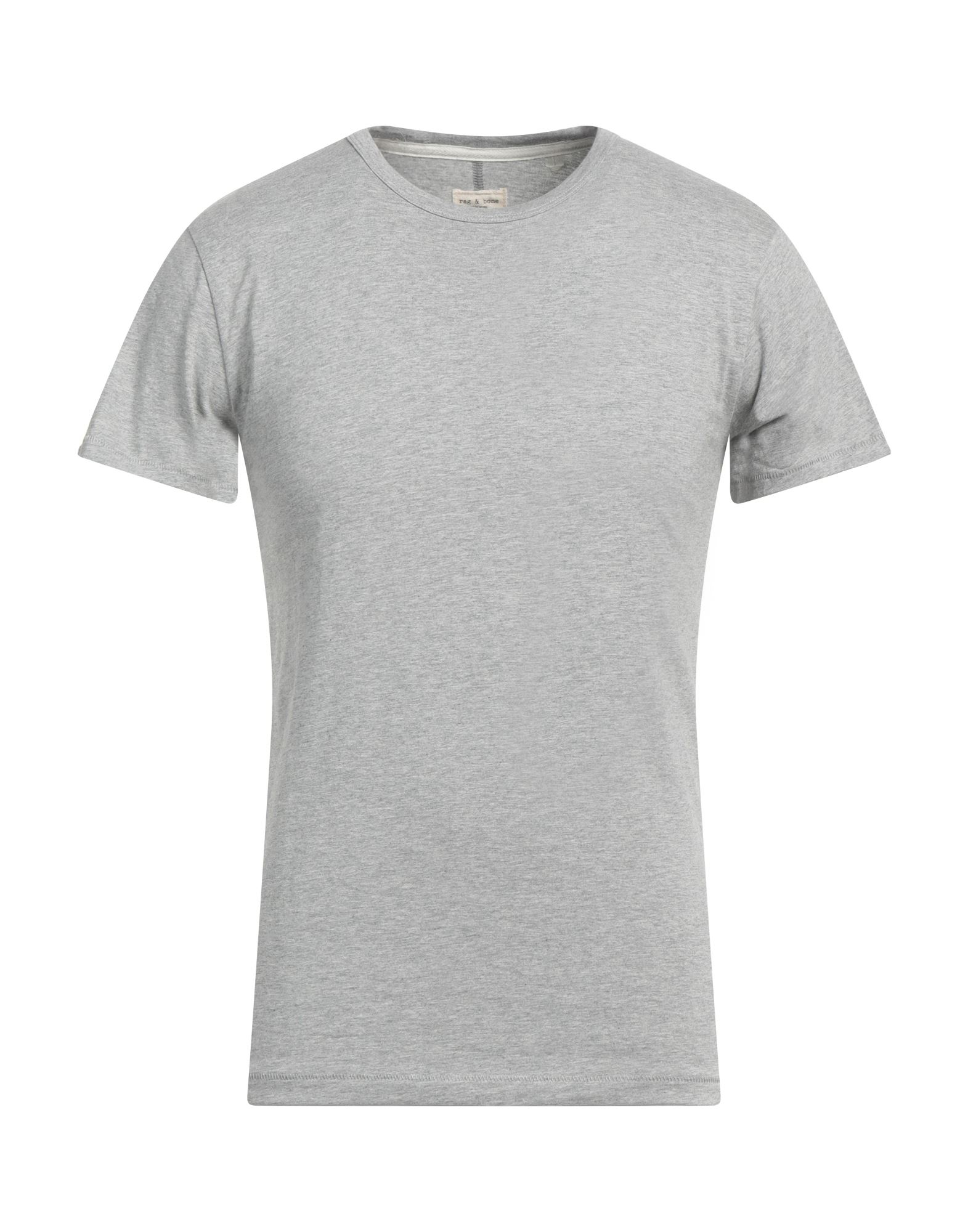 Rag & Bone Man T-shirt Grey Size Xxl Organic Cotton