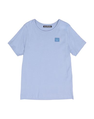Acne Studios Toddler Girl T-shirt Light Blue Size 6 Cotton In Blue
