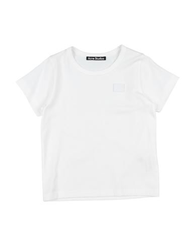 Acne Studios Toddler Girl T-shirt White Size 4 Cotton In White