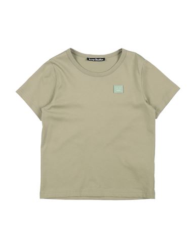 Acne Studios Toddler Girl T-shirt Sage Green Size 6 Cotton In Green