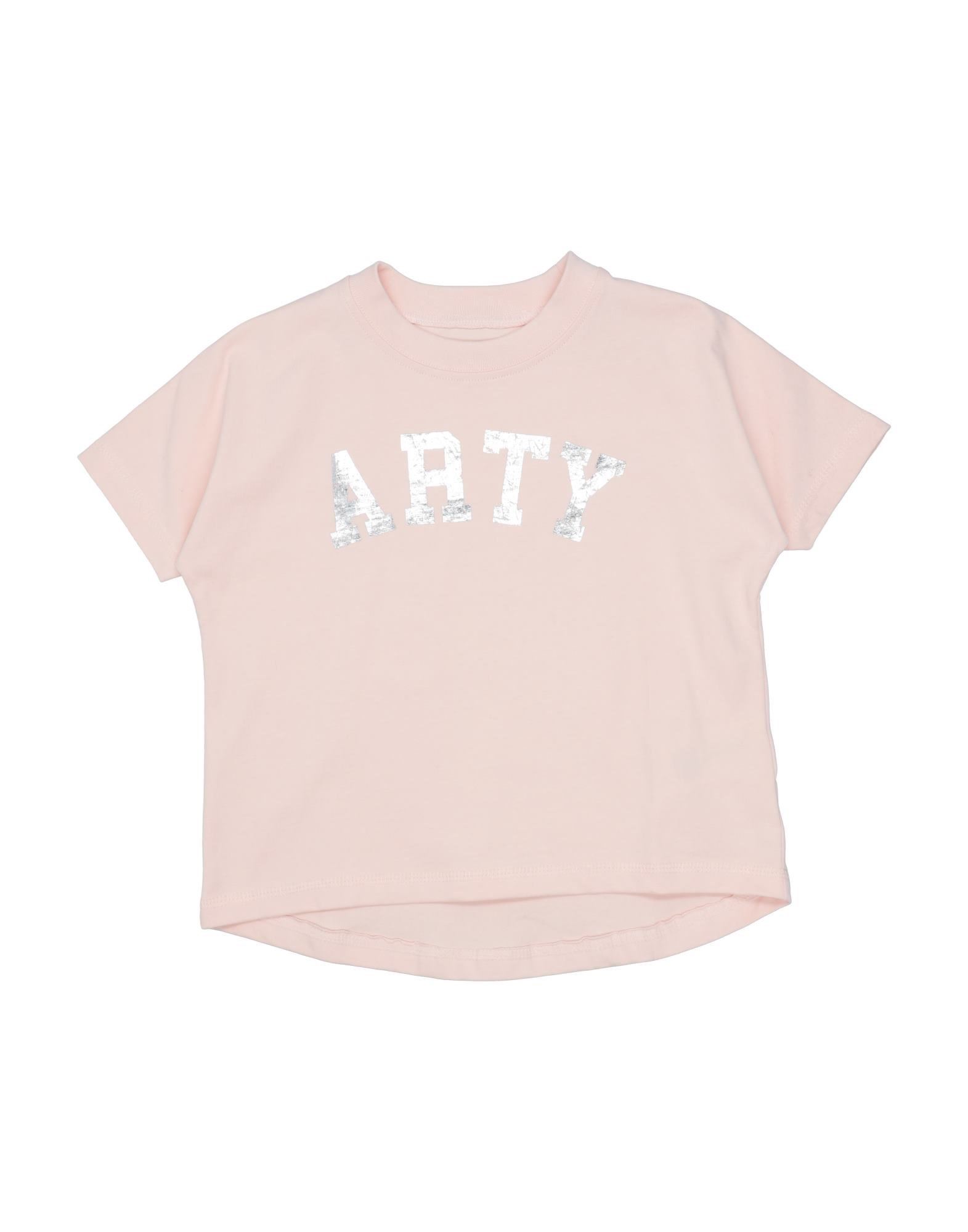 Zadig & Voltaire Kids'  Toddler Girl T-shirt Light Pink Size 4 Cotton