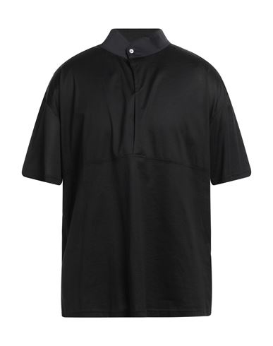Low Brand Man T-shirt Black Size 4 Cotton