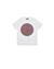 1 of 4 - Short sleeve t-shirt Man 21069 COTTON JERSEY_'LENTICULAR LOGO' PRINT_ GARMENT DYED Front STONE ISLAND KIDS