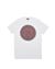 1 of 4 - Short sleeve t-shirt Man 21069 COTTON JERSEY_'LENTICULAR LOGO' PRINT_ GARMENT DYED Front STONE ISLAND TEEN