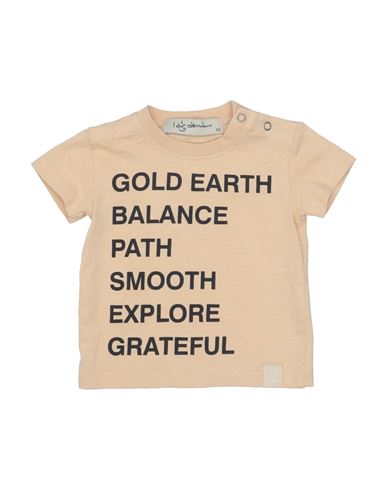 I Dig Denim Babies'  Newborn Girl T-shirt Beige Size 3 Organic Cotton