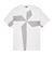 1 / 4 - 短袖 T 恤 男士 20155 COTTON JERSEY STAR INLAY_GARMENT DYED Front STONE ISLAND