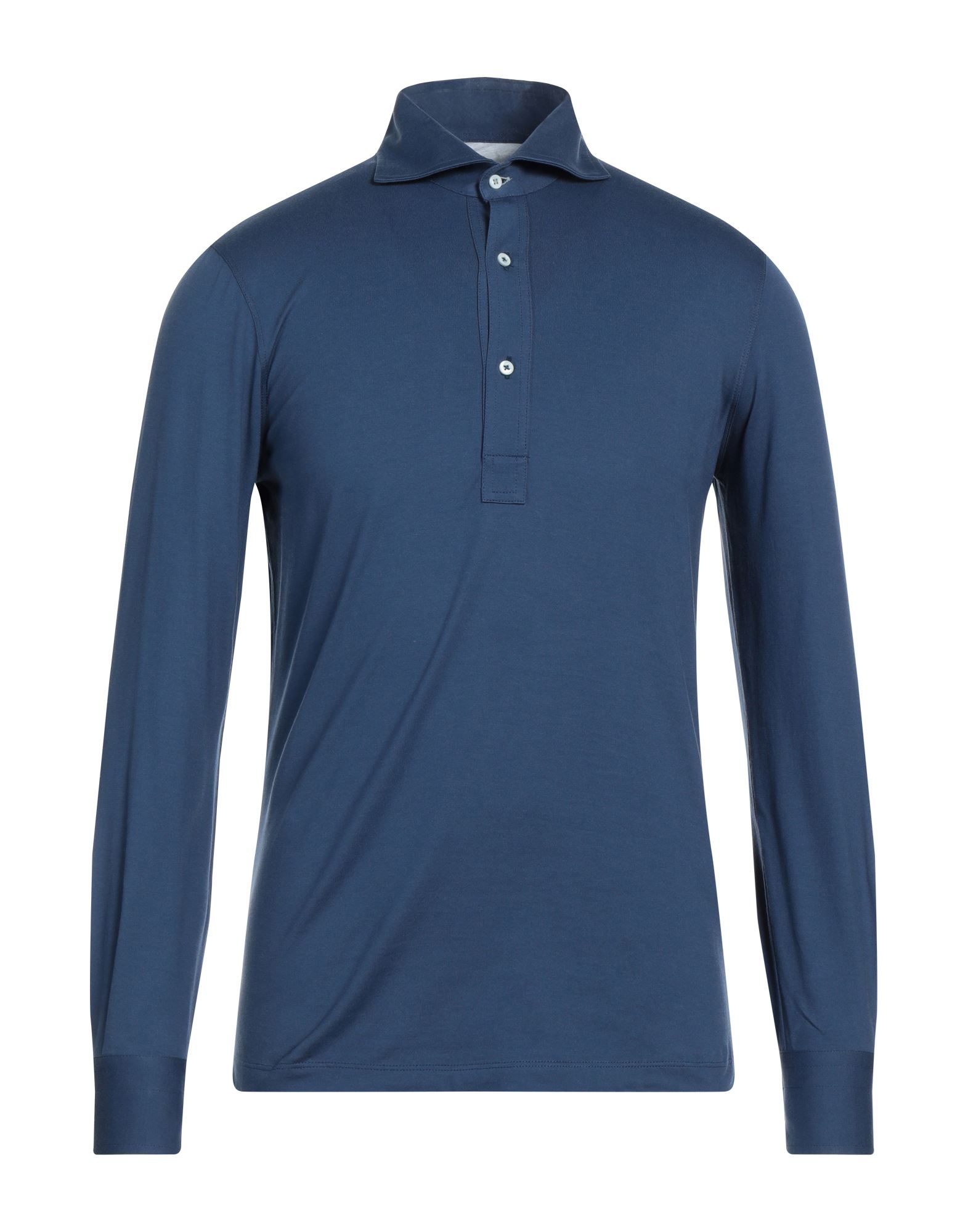 Brunello Cucinelli Polo Shirts In Blue