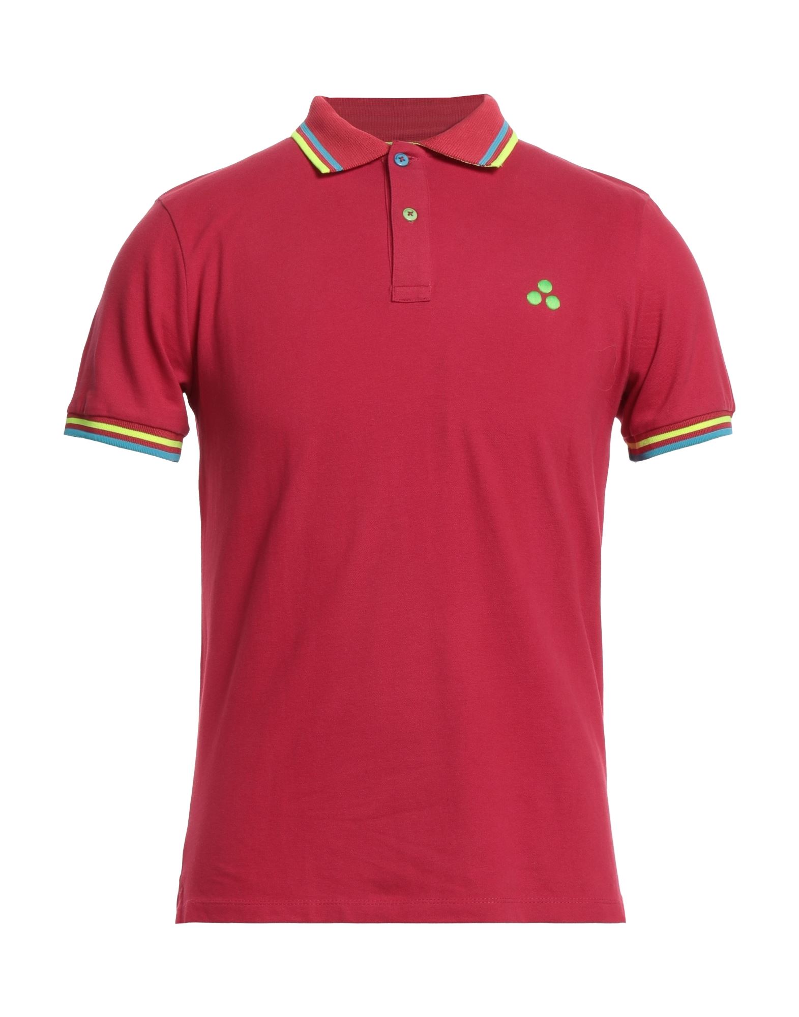Peuterey Polo Shirts In Red