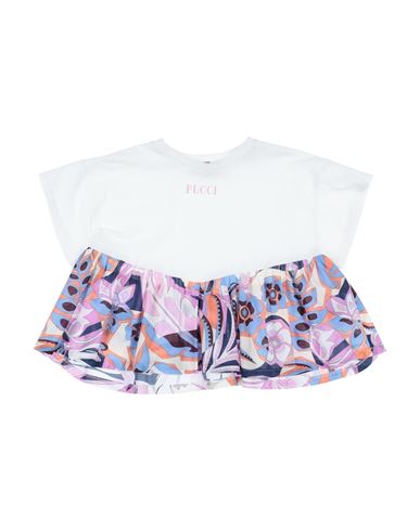 Emilio Pucci Babies'  Toddler Girl T-shirt White Size 6 Cotton
