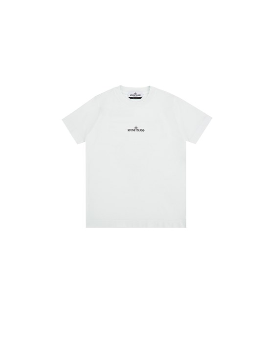 Short sleeve t-shirt Man 21052 COTTON JERSEY 30/1, ‘DIAGRAM TWO' PRINT_ GARMENT DYED Front STONE ISLAND KIDS