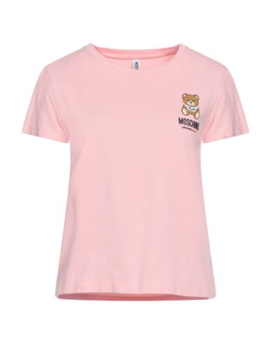 Moschino Woman Undershirt Light Pink Size Xl Cotton, Elastane