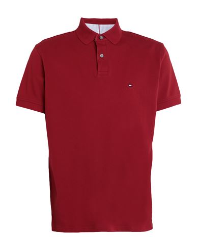 Tommy Hilfiger Core 1985 Regular Mens Polo Shirt In Rouge