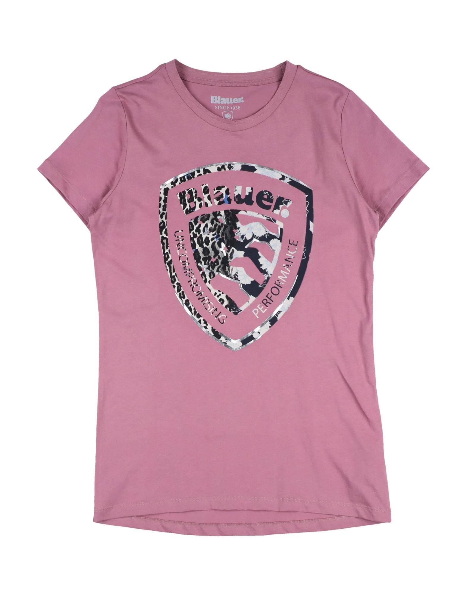 Blauer Kids' T-shirts In Pastel Pink