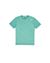 1 sur 4 - T-shirt manches courtes Homme 21059 COTTON JERSEY 30/1,‘MICRO PRINT_ GARMENT DYED Front STONE ISLAND JUNIOR